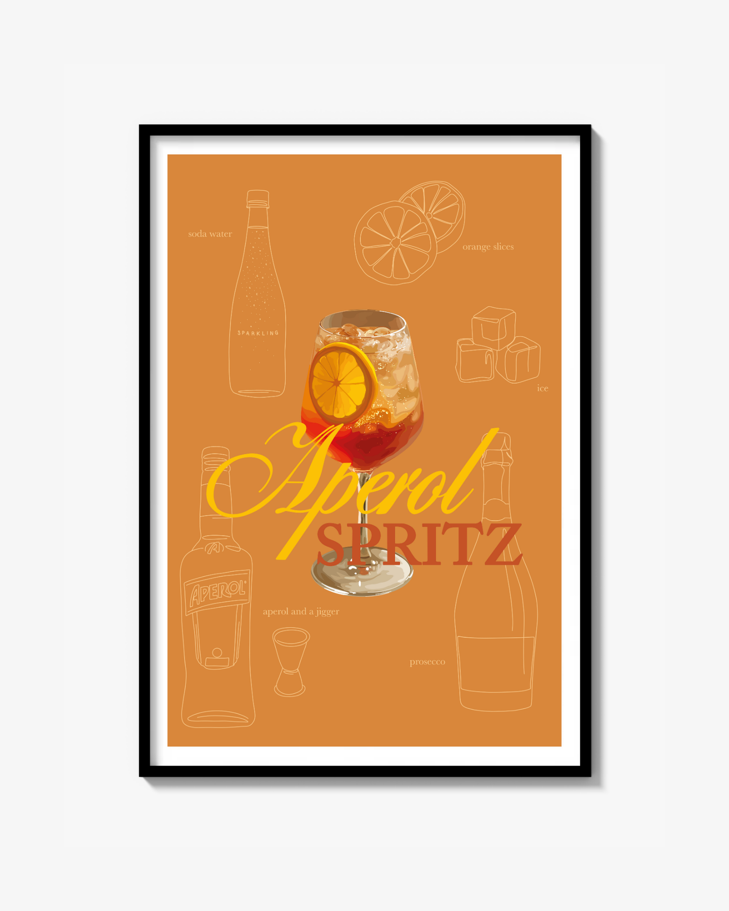 Aperol Spritz Fine Art Print