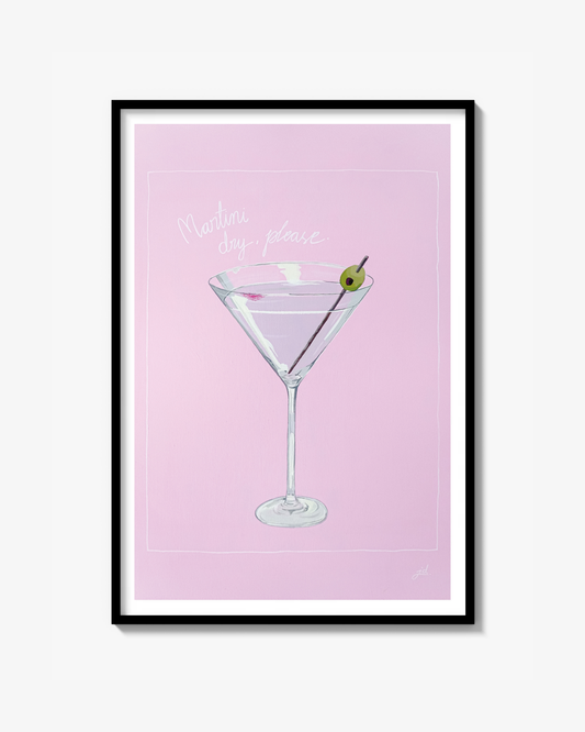 Martini dry - Poster