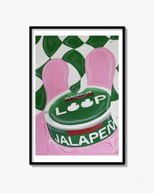 Original Loop Jalapeño Lime (Poster)