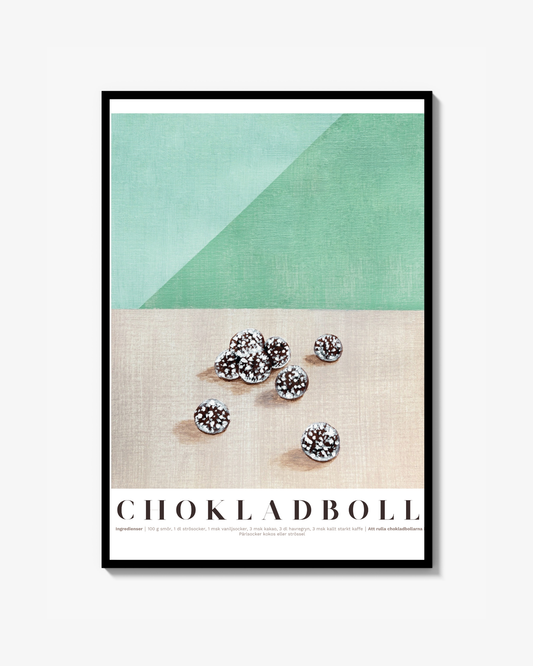 Chokladboll - Poster