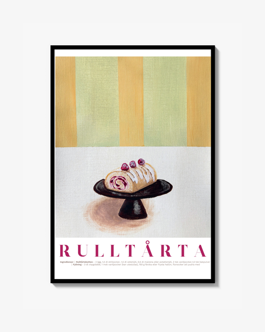 Rulltårta - Poster