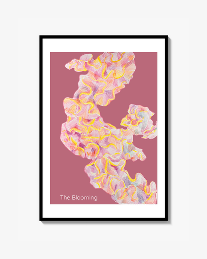 The Blooming (Magenta) - Poster