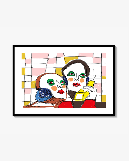 Gossip girls for Vouge - Poster