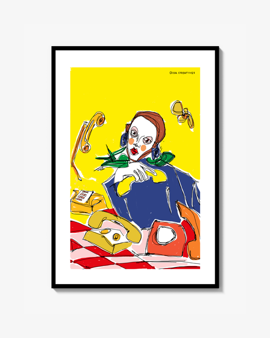 The sassy co-worker - Poster