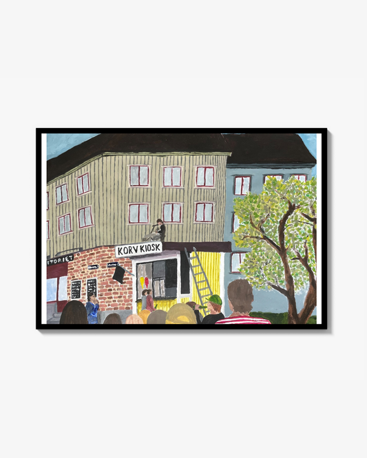 Korvkiosken Majorna Poster