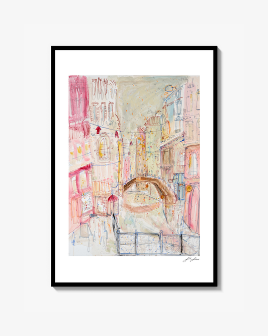 Kläder på tork Print