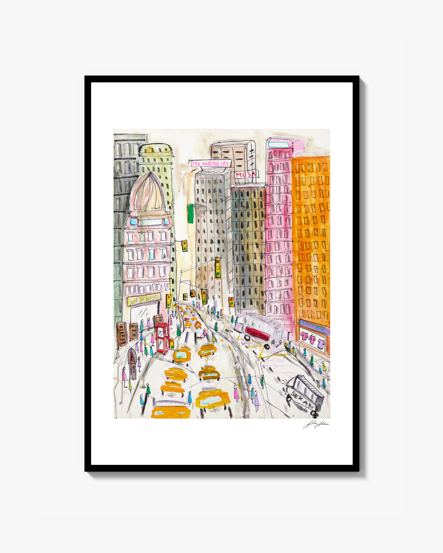 Sex and the city Print