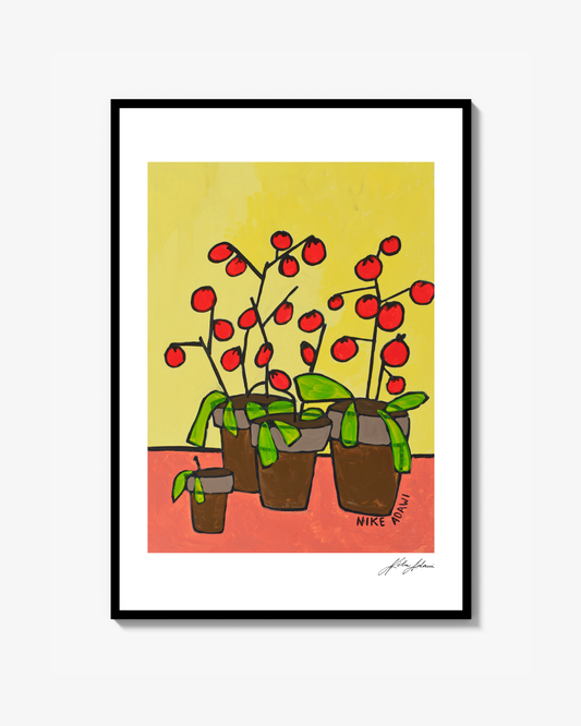 Tomatplanta Print