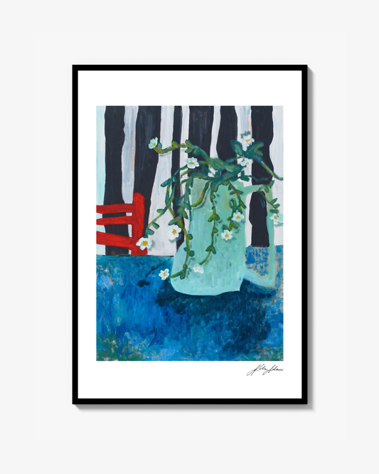 I mitt blåa kök Print