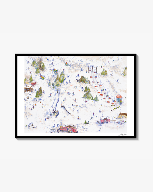 Ski trip Print