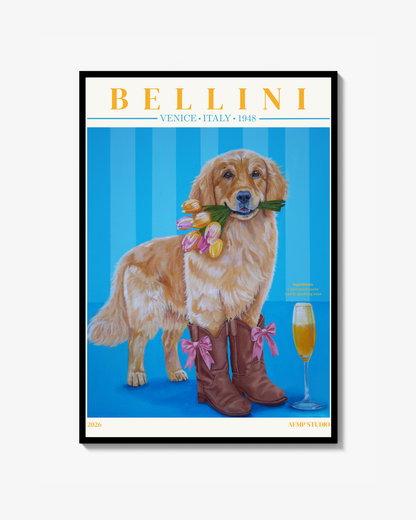 BELLINI x GOLDEN RETRIEVER Poster