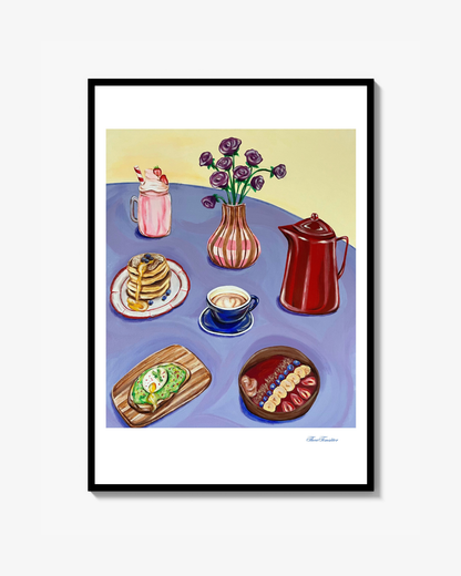 Lilac Brunch - Poster