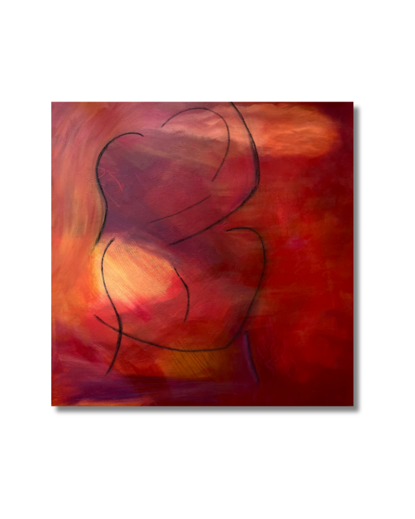 The love embrace, Original målning