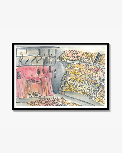 Bob Dylan concert Print