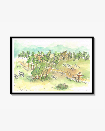 On the way home Print