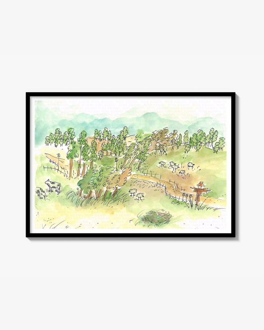 On the way home Print