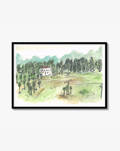 Anywhere the wind blows Print