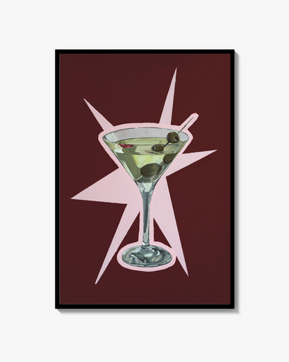 Dry Martini Poster