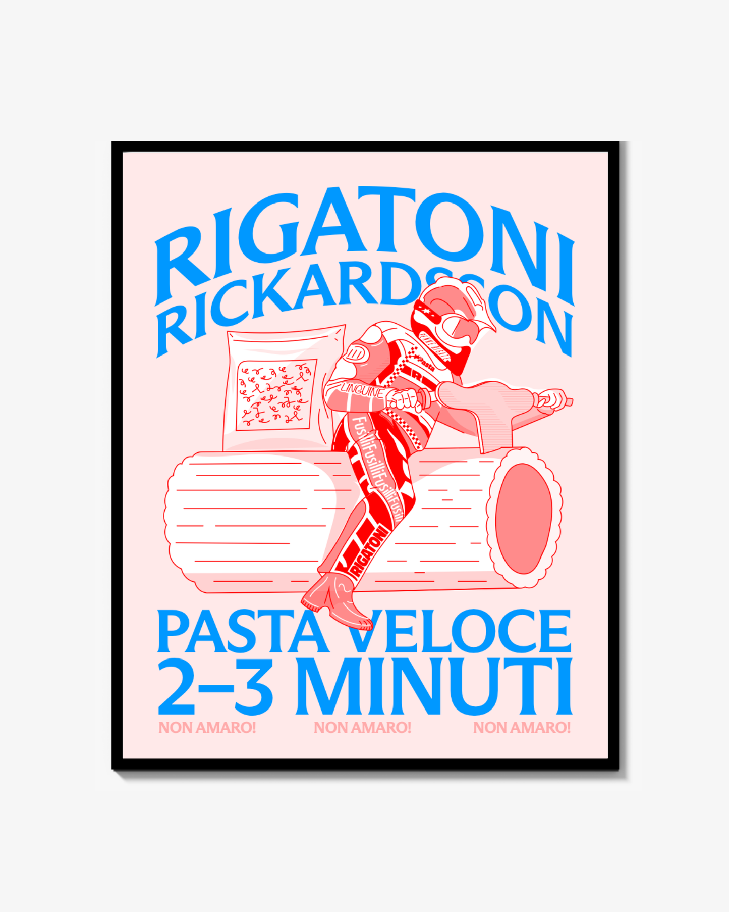 Rigatoni Rickardsson - Poster