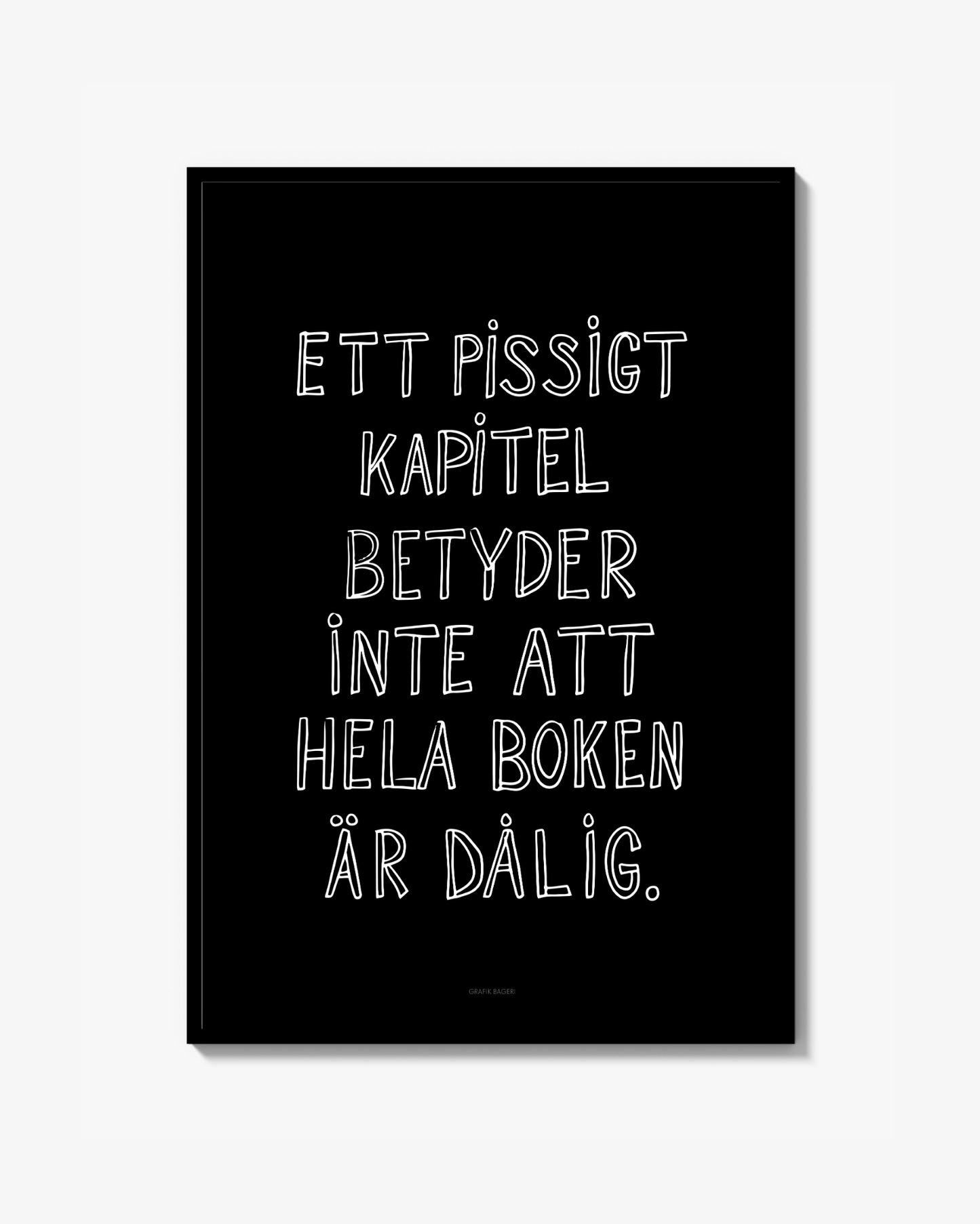 Pissigt kapitel Poster