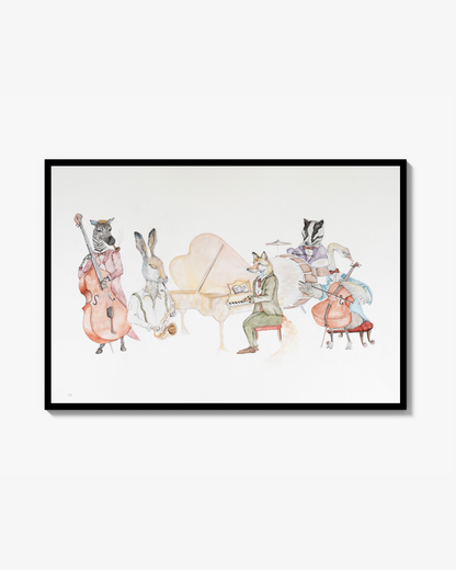 The Secret Jazz Society Poster
