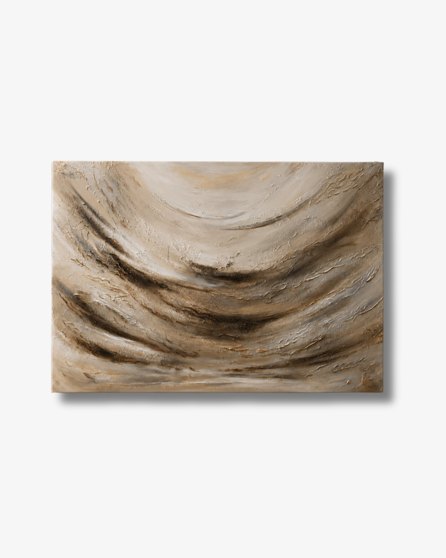 ”Colloid” Abstrakt naturinspirerad Original mixed media Originalmålning