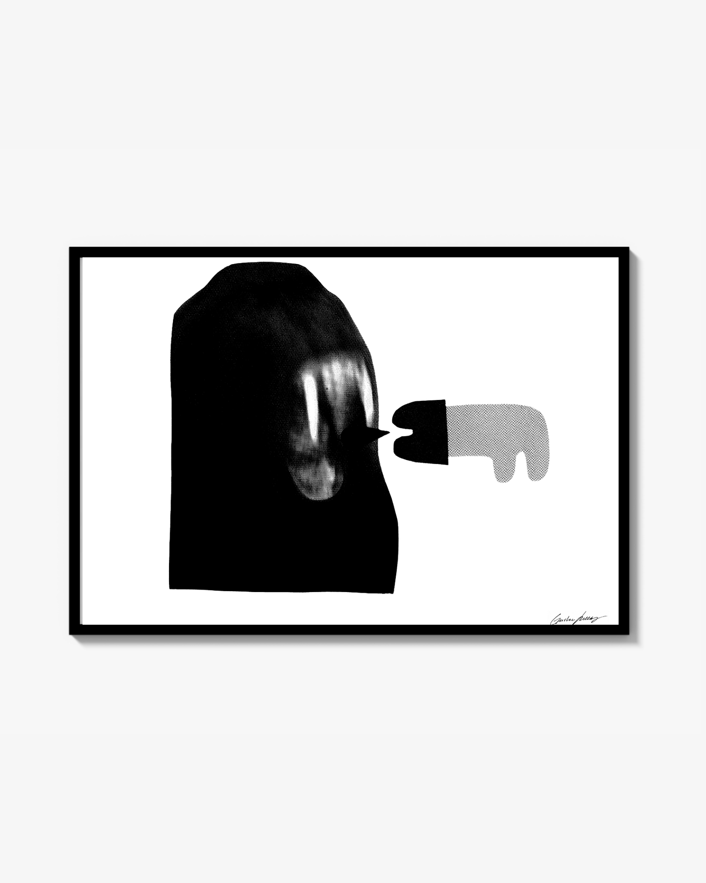 Frustrated Monkey Poster