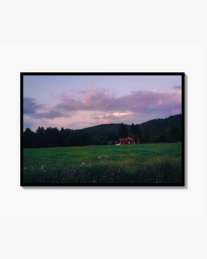 Norway trip - clouds Print