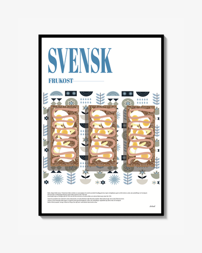 Svensk frukost Poster