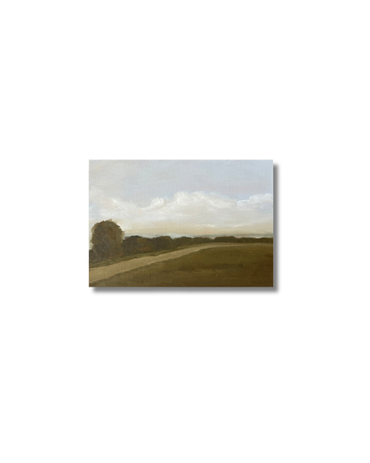 Landscape with subtle clouds Original