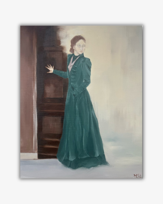 Hesitating - Original målning