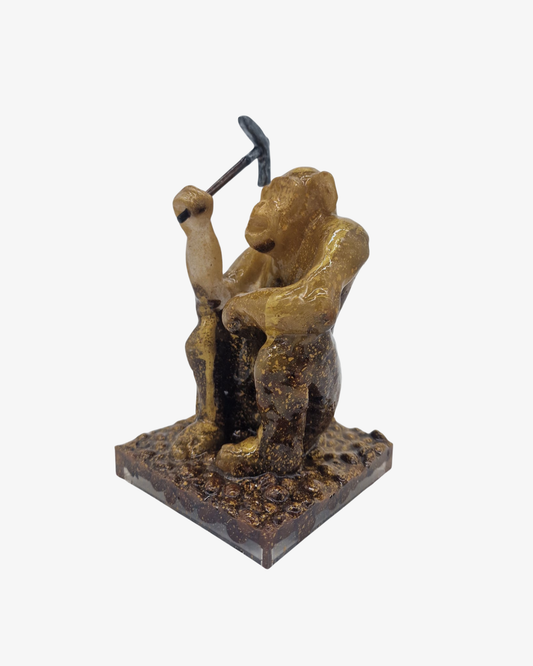 Heart of gold Skulptur
