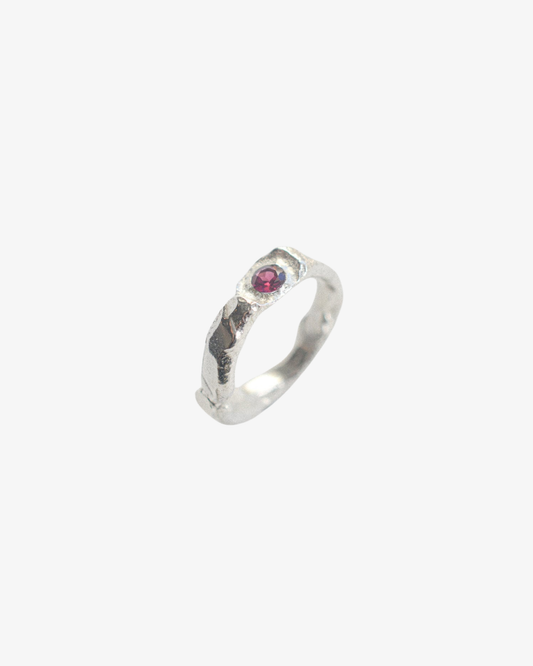 Rhodolite ring