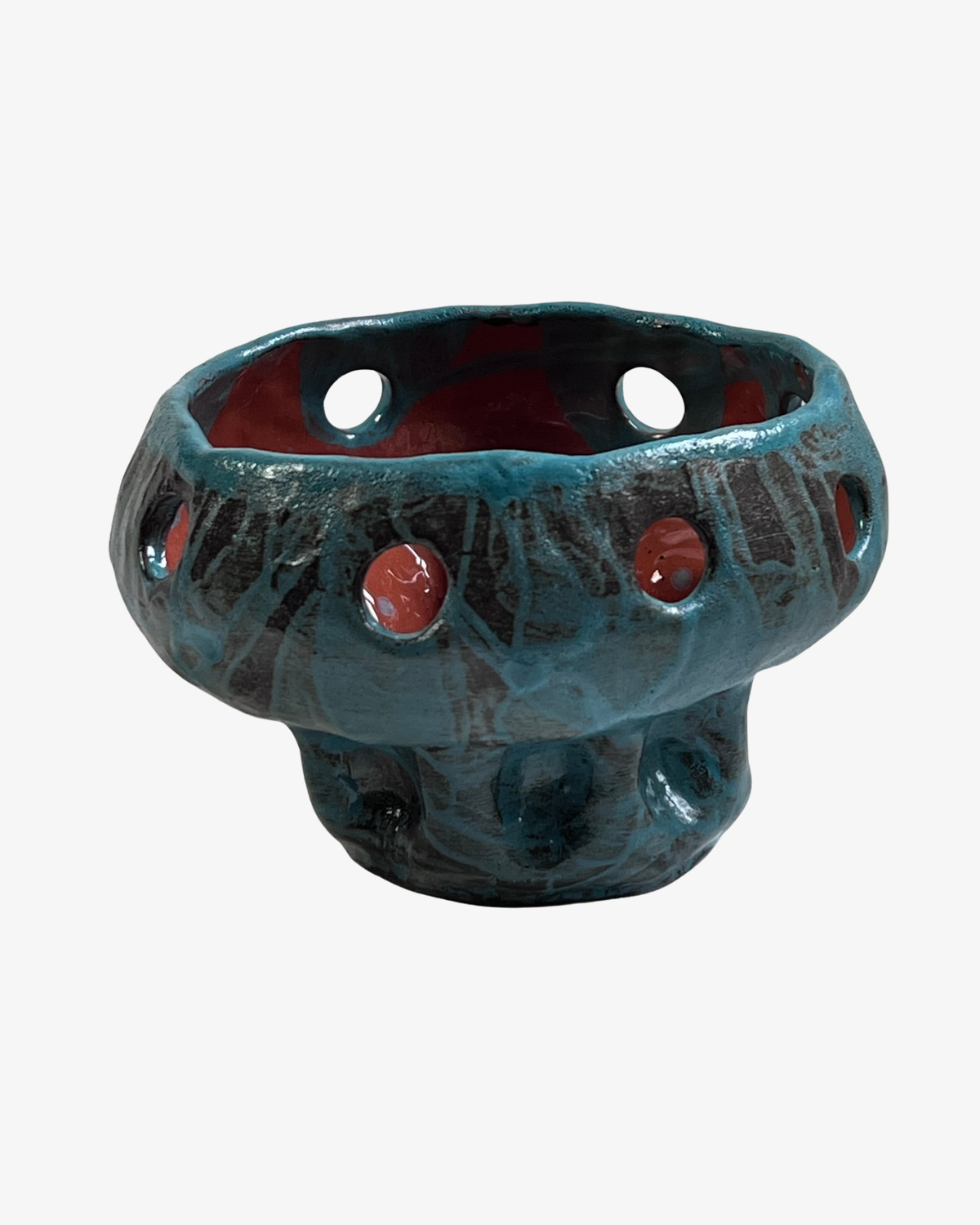 Extraterrestrial Vehicle 1, Keramiskt Skulpturellt Kärl 9cm - The Shapes of the Others Series