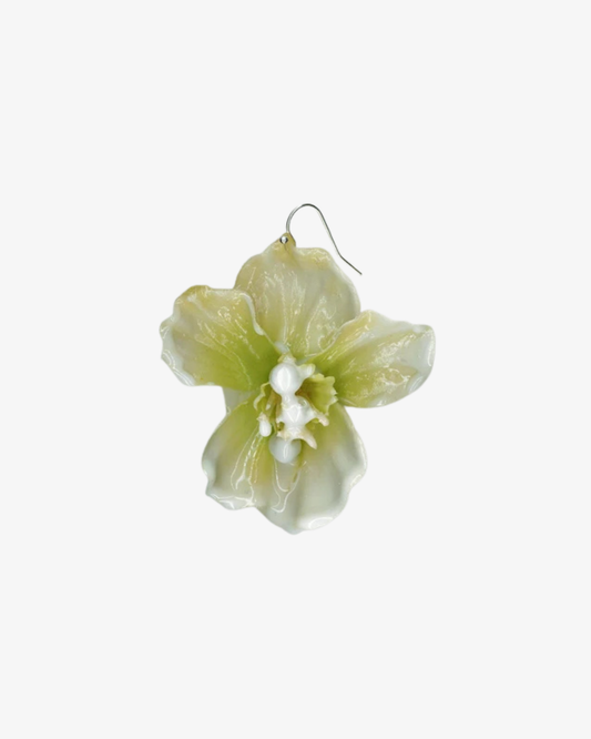 MILKY HELLEBORE ÖRHÄNGEN GRÖN
