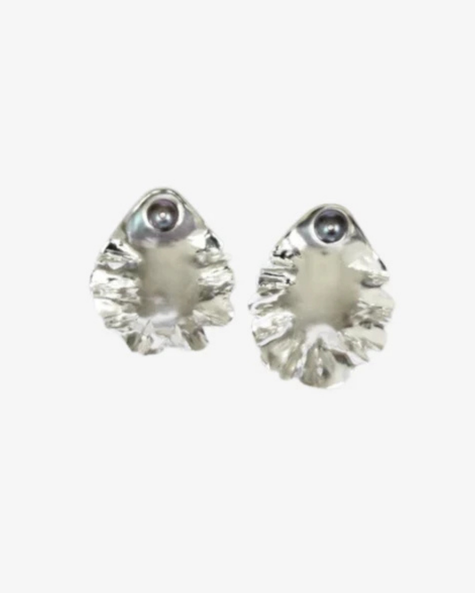 Oysters, silver Örhängen