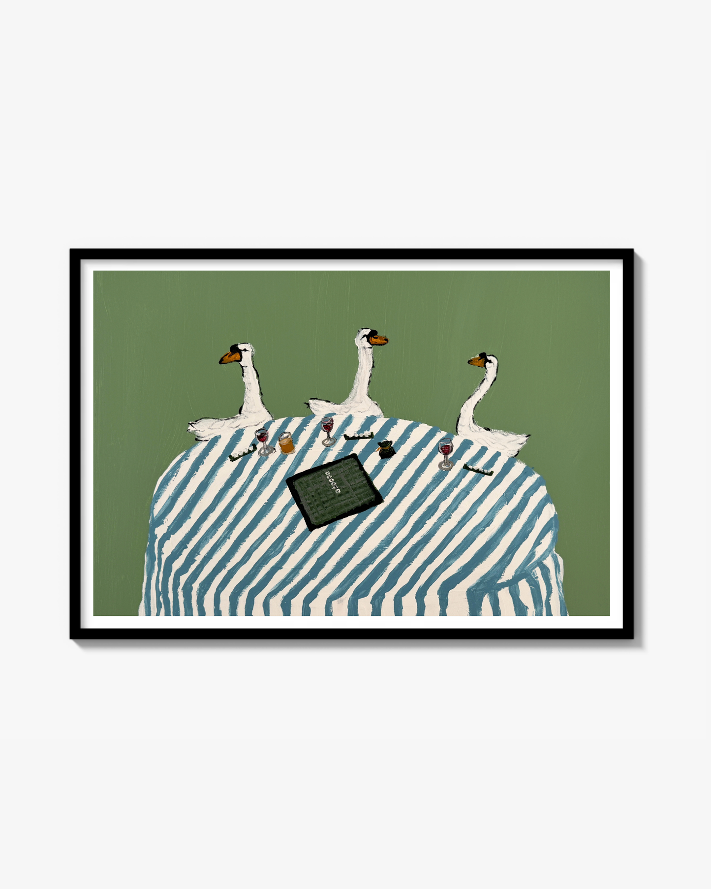 Swanky soirée Poster