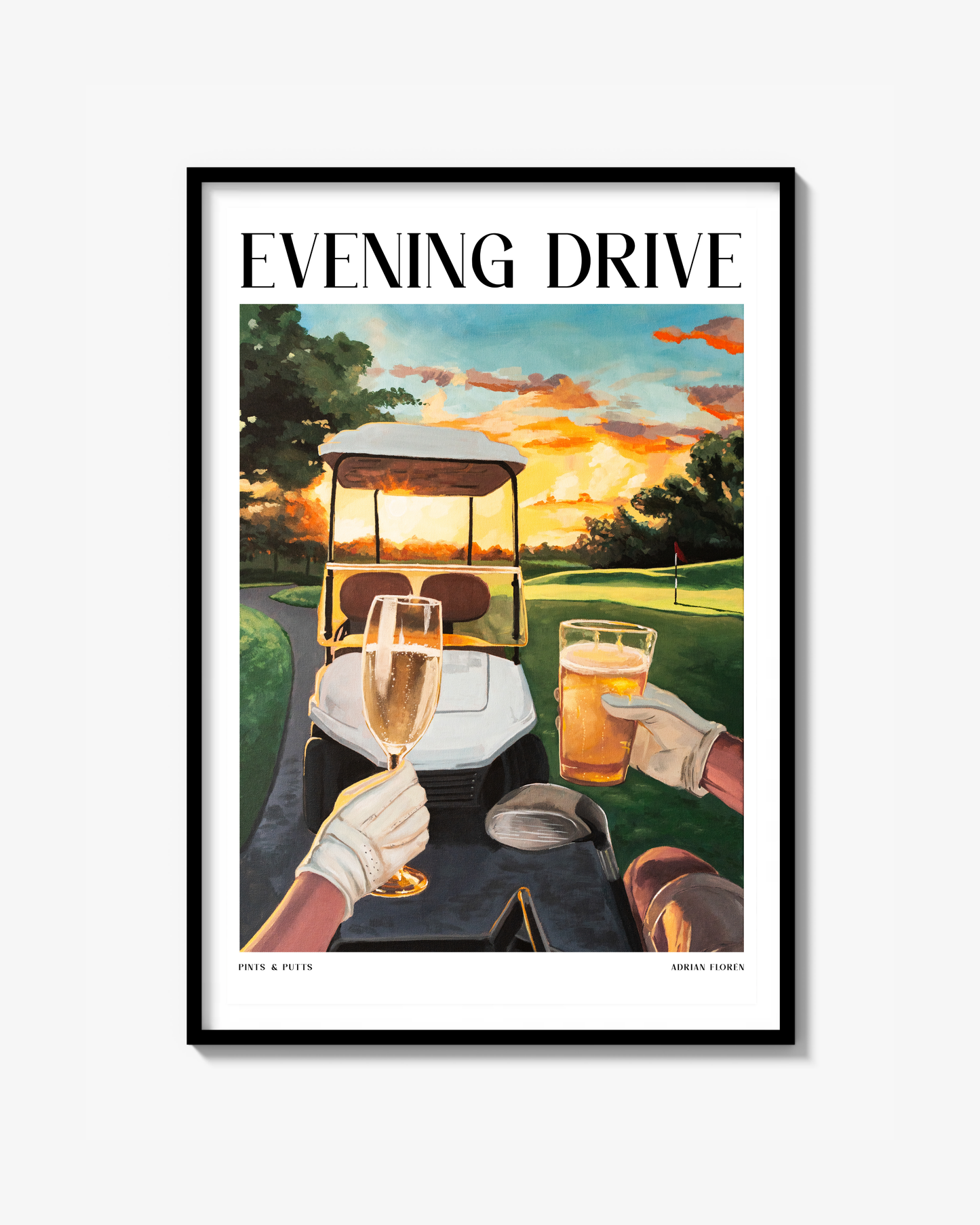 "Evening Drive" Poster