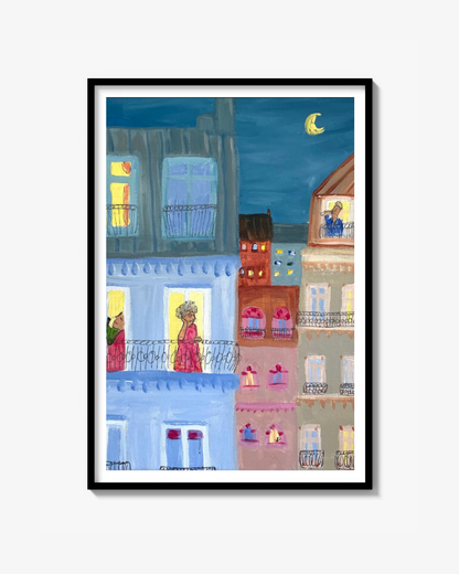 Nighttime Poster
