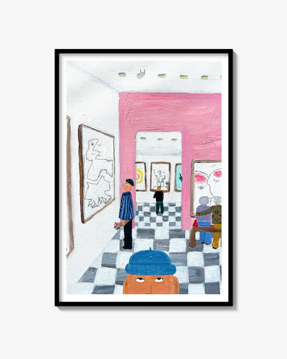 Pompidou Poster