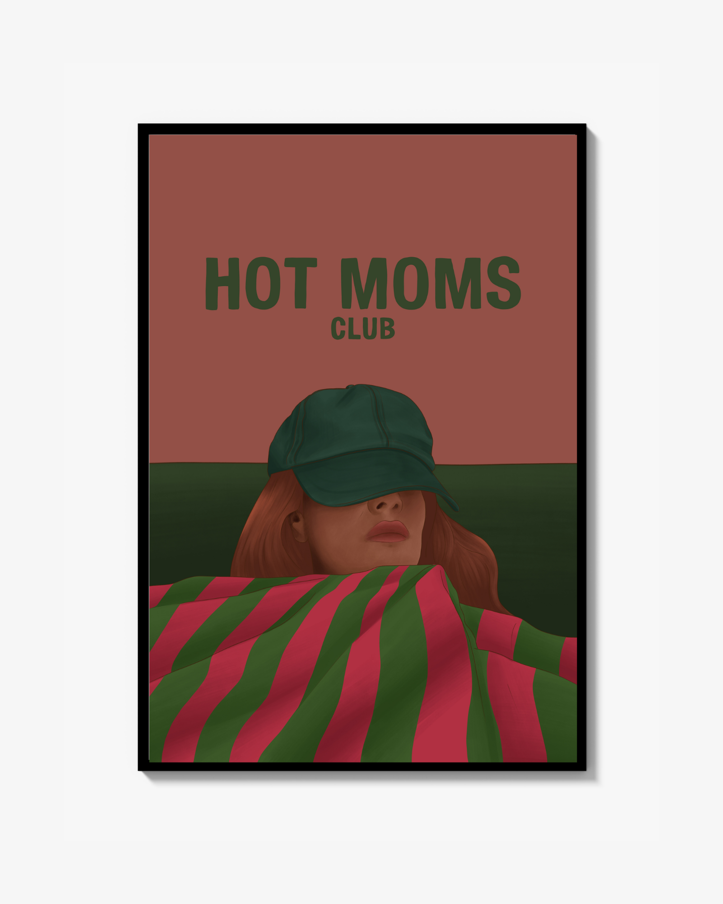 Hot Moms Club Rosa Fine Art Print
