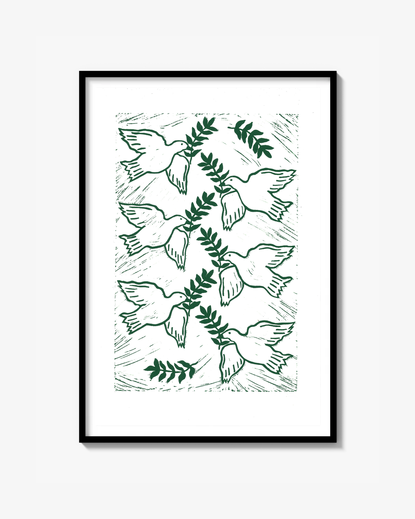 Doves of peace Poster