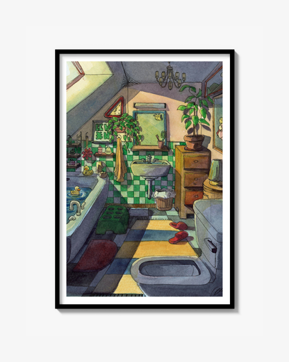 Badrum - Poster