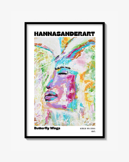 Butterfly Wings (Beskuren) Fine Art Print