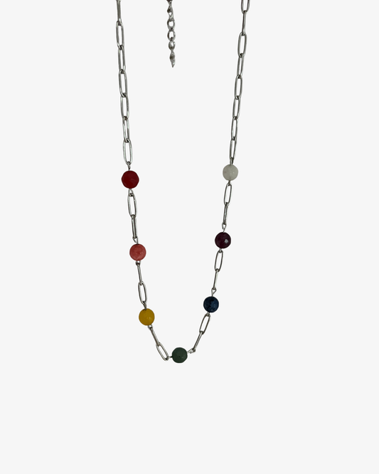 Harmony Chakra Halsband – Naturliga Ädelstenar