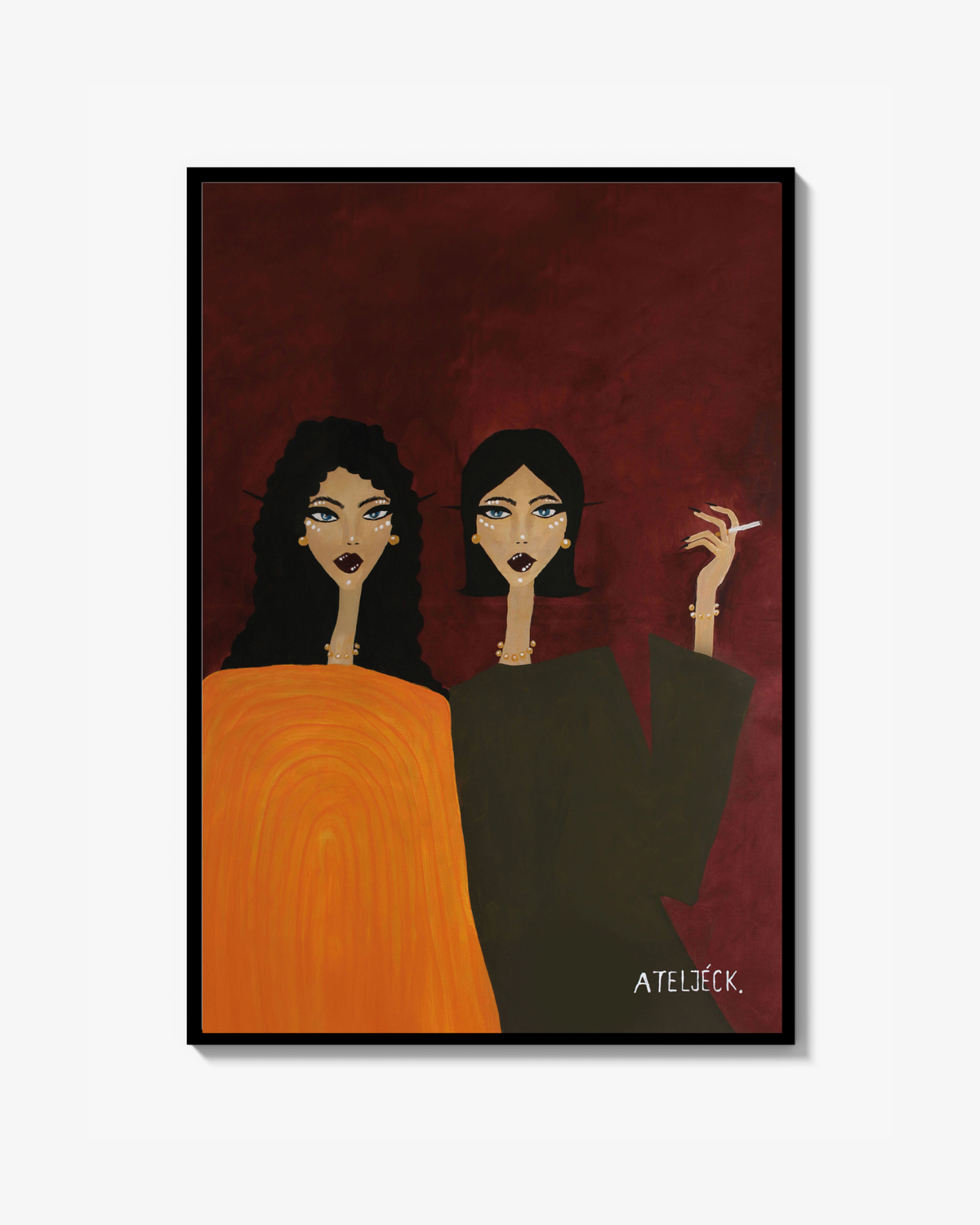 Olives & Oranges Print