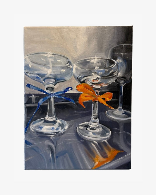 ”Drinks 01”- Original oljemålning