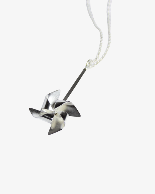 Pinwheel, silverhalsband