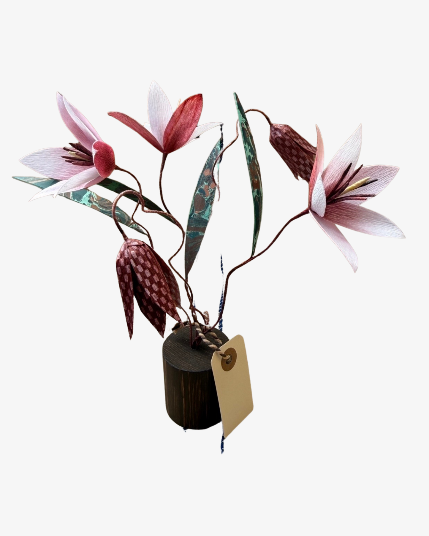 Tulip + Fritillaria växt Skulptur