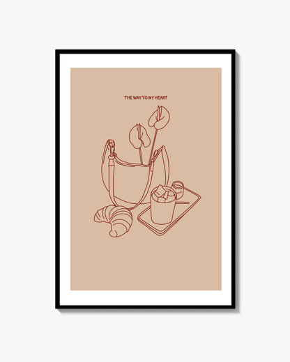 The Way to My Heart Fine Art Print